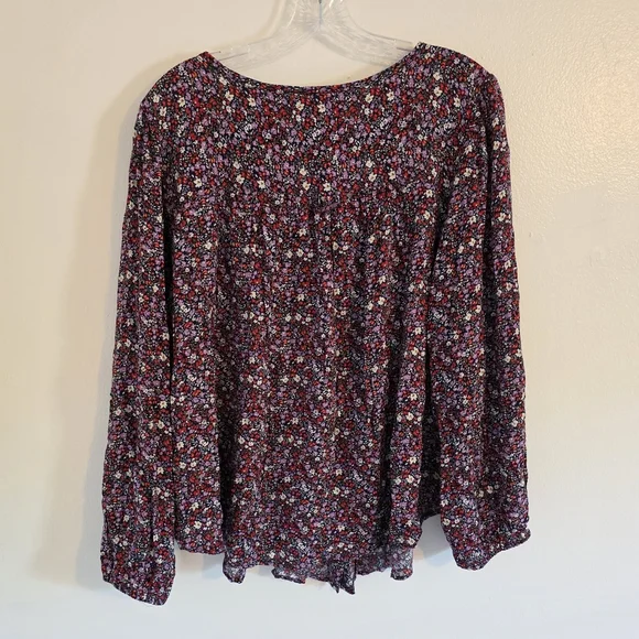 New Lucky Brand Floral Print Women's Top - Picture 2 of 7